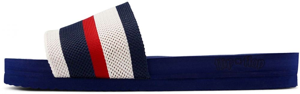 FLIP*FLOP Šľapky  námornícka modrá / krvavo červená / biela