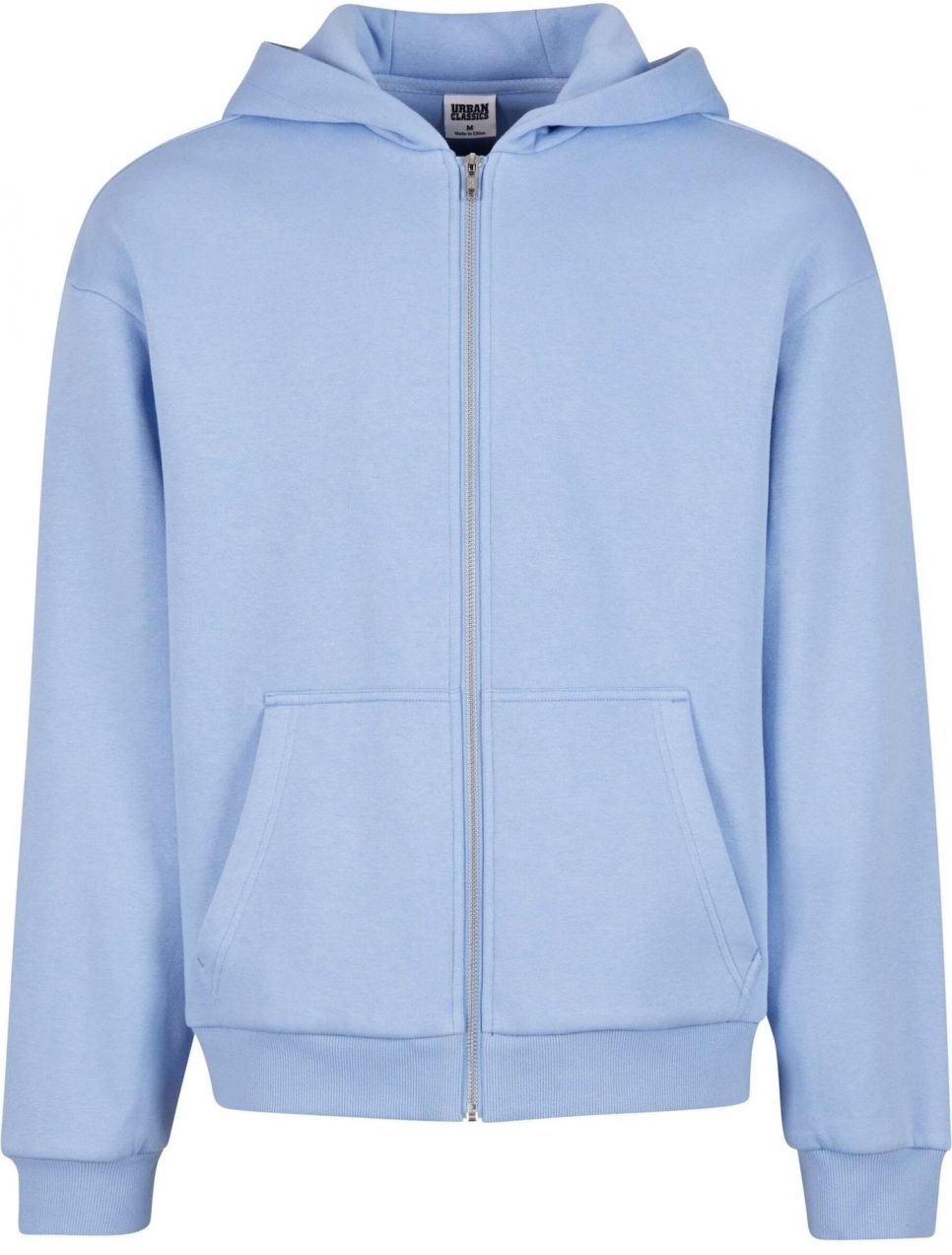 Urban Classics Tepláková bunda  modrá