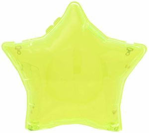 myMo at night Listová kabelka  neónovo žltá