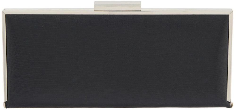 faina Listová kabelka  čierna