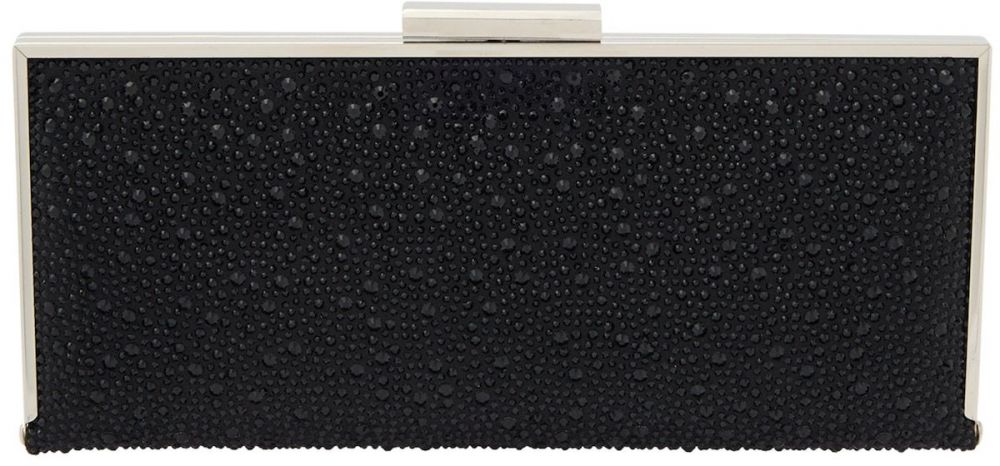 faina Listová kabelka  čierna