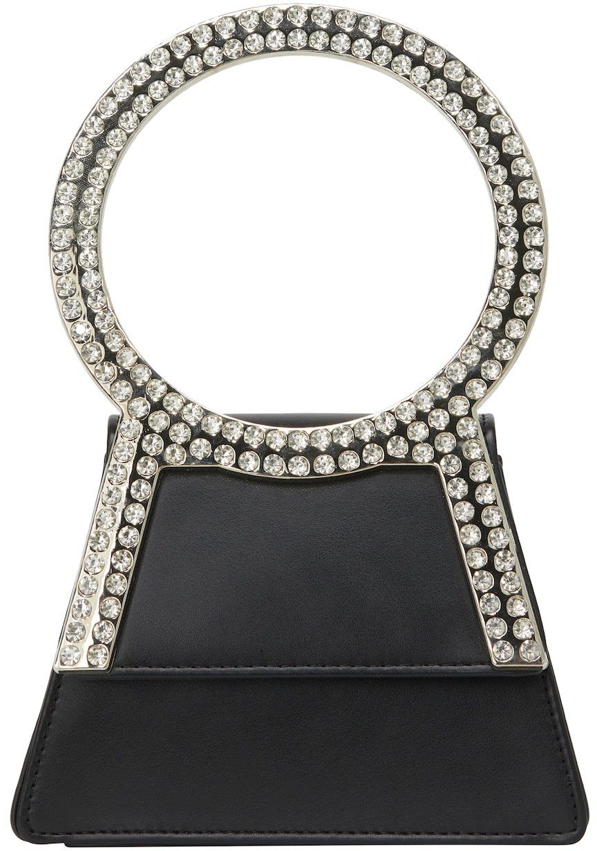 faina Listová kabelka  čierna