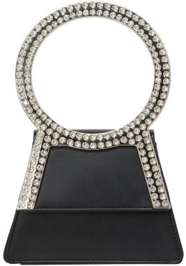 faina Listová kabelka  čierna