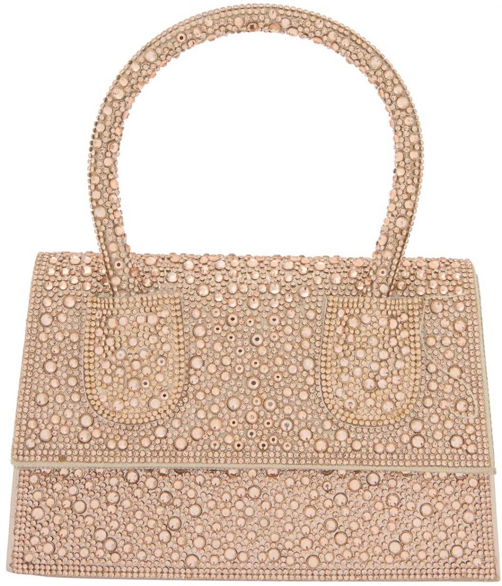 faina Listová kabelka  šampanské