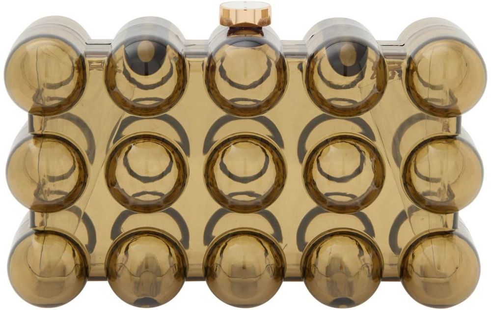 myMo at night Listová kabelka  hnedá