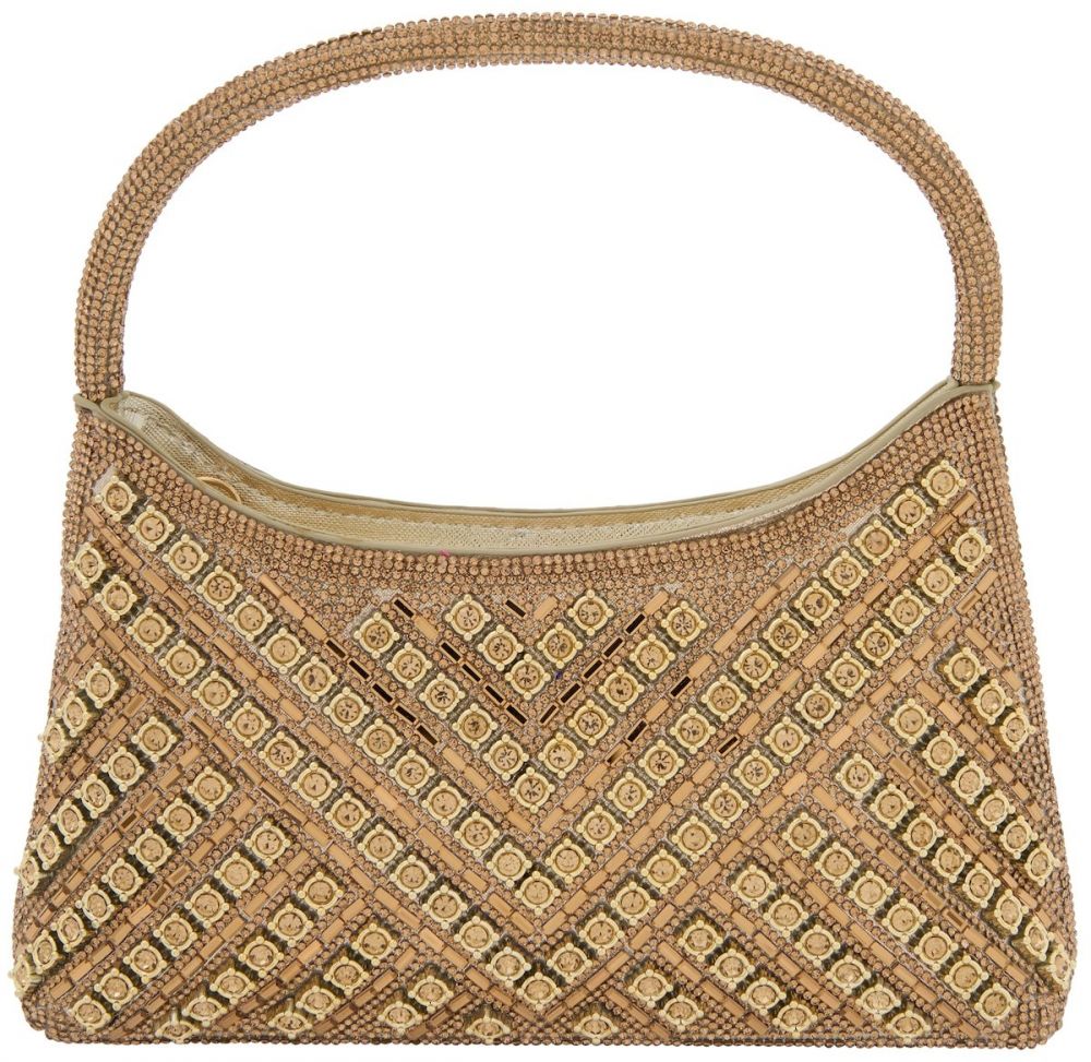 faina Listová kabelka  zlatá