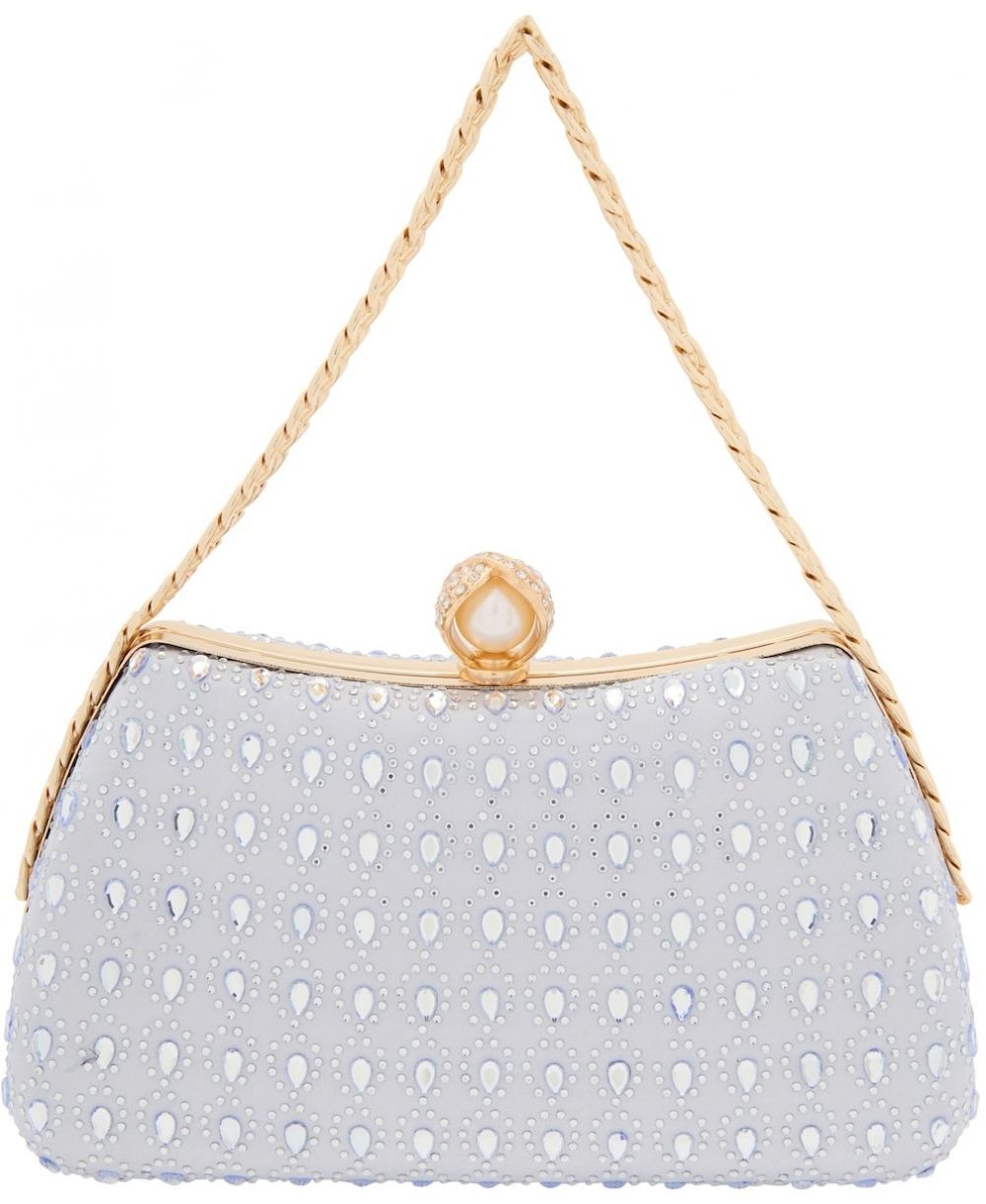 faina Listová kabelka  zlatá / strieborná