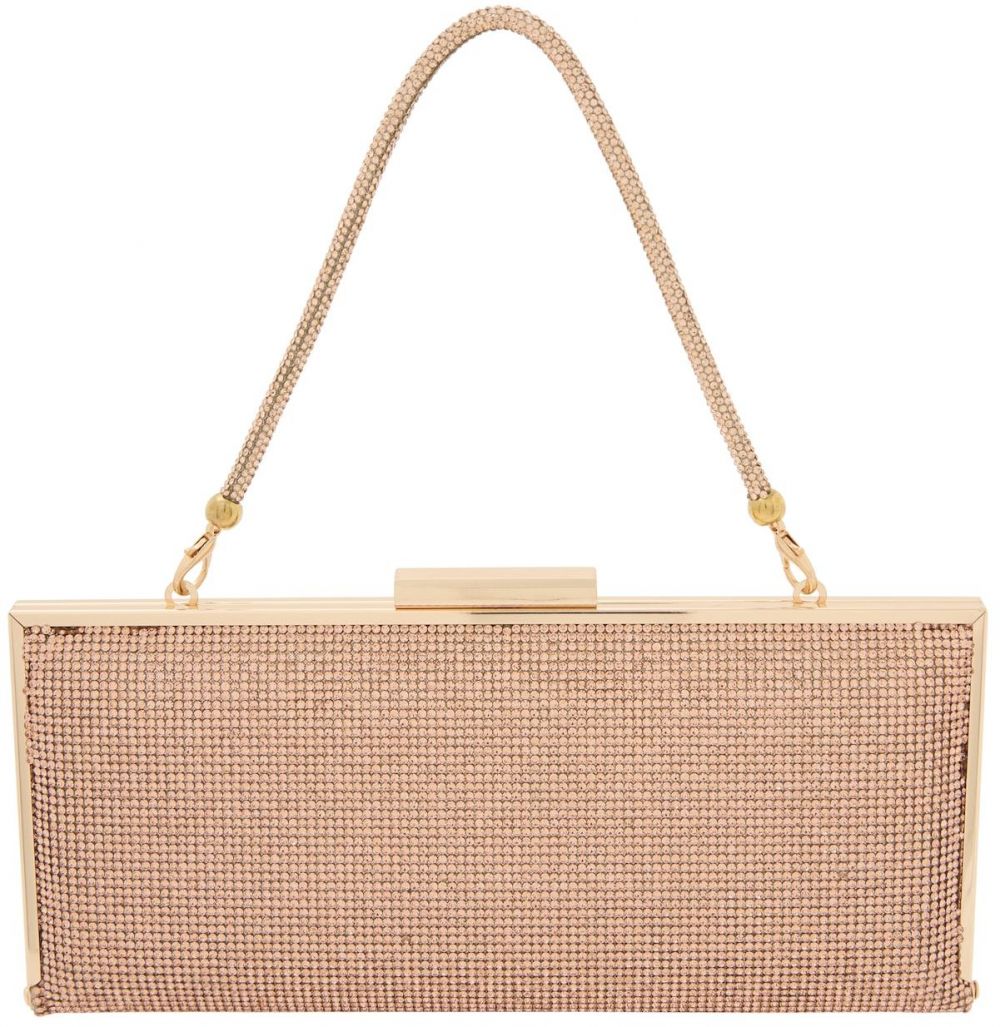 faina Listová kabelka  zlatá