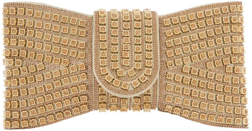 faina Listová kabelka  zlatá