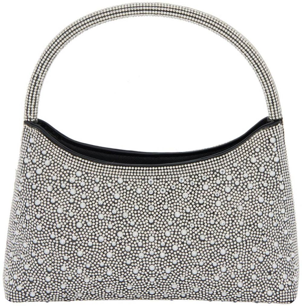 faina Listová kabelka  čierna