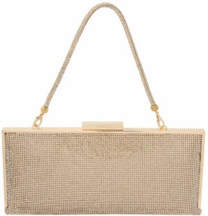 faina Listová kabelka  šampanské