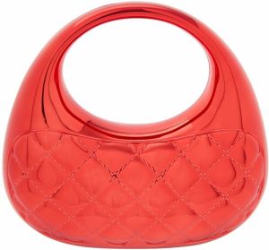 myMo at night Listová kabelka  krvavo červená