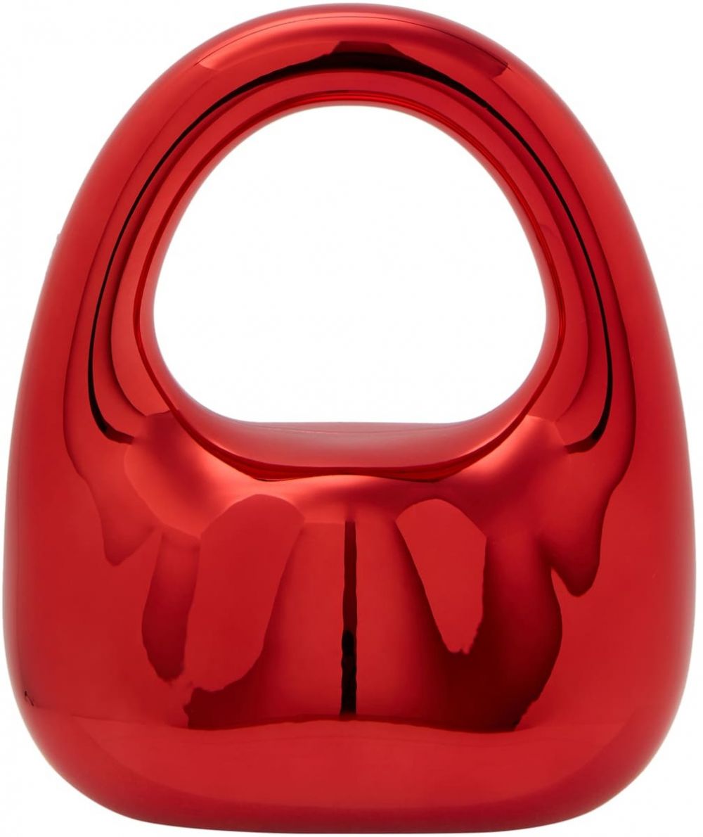 myMo at night Listová kabelka  červená