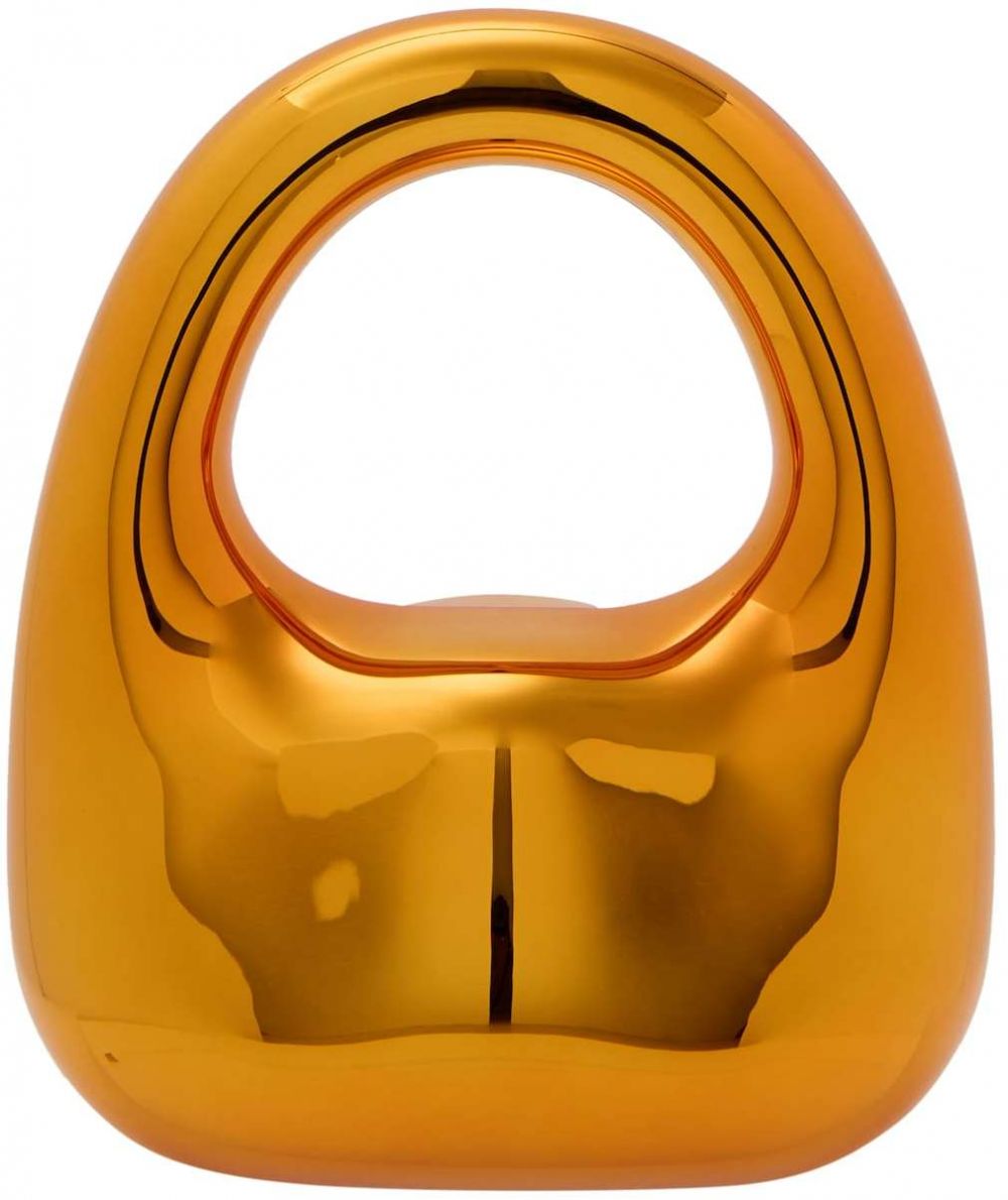 myMo at night Listová kabelka  zlatá