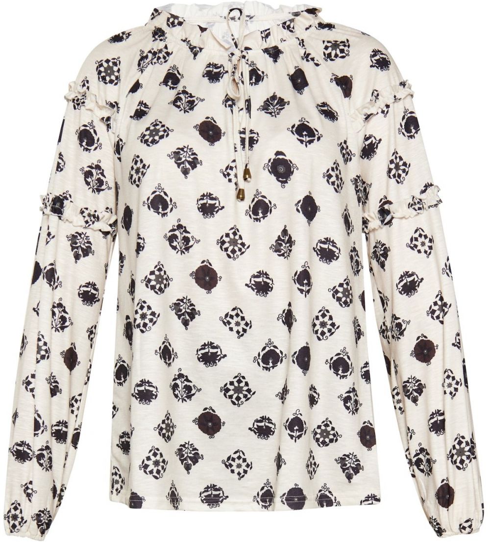 usha FESTIVAL Blúzka  krémová / čierna