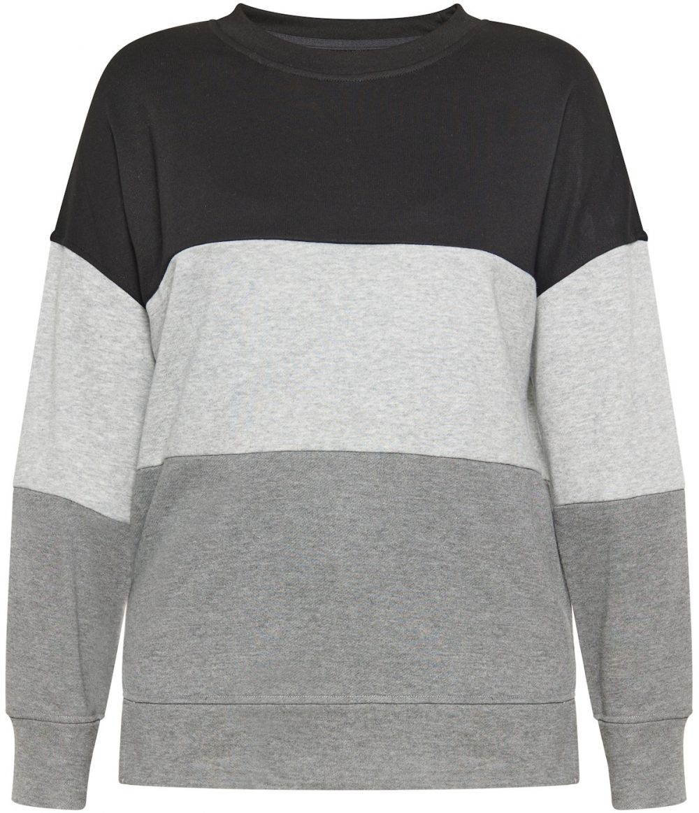 Usha Mikina  sivá / sivá melírovaná / čierna