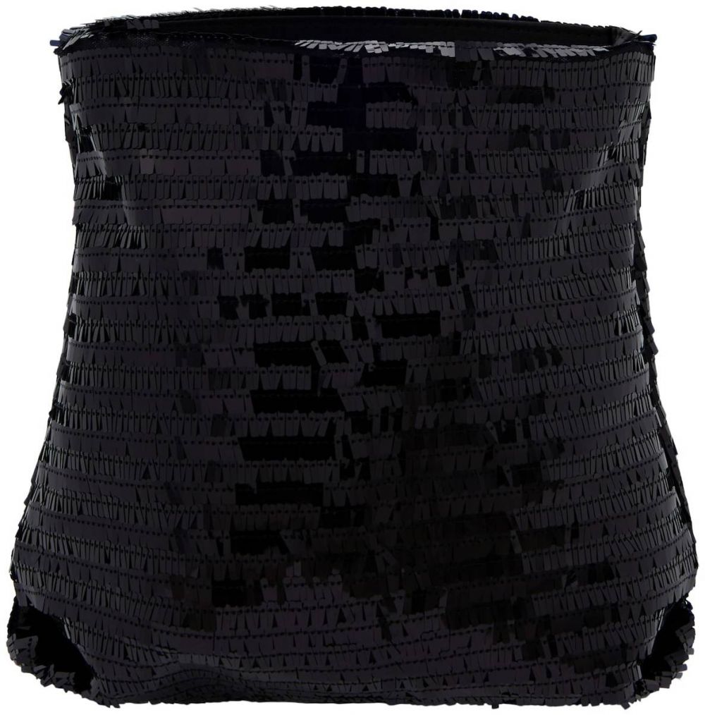 faina Listová kabelka  čierna