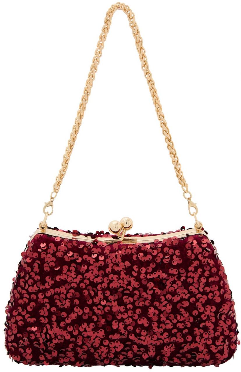 faina Listová kabelka 'Elegant'  červená