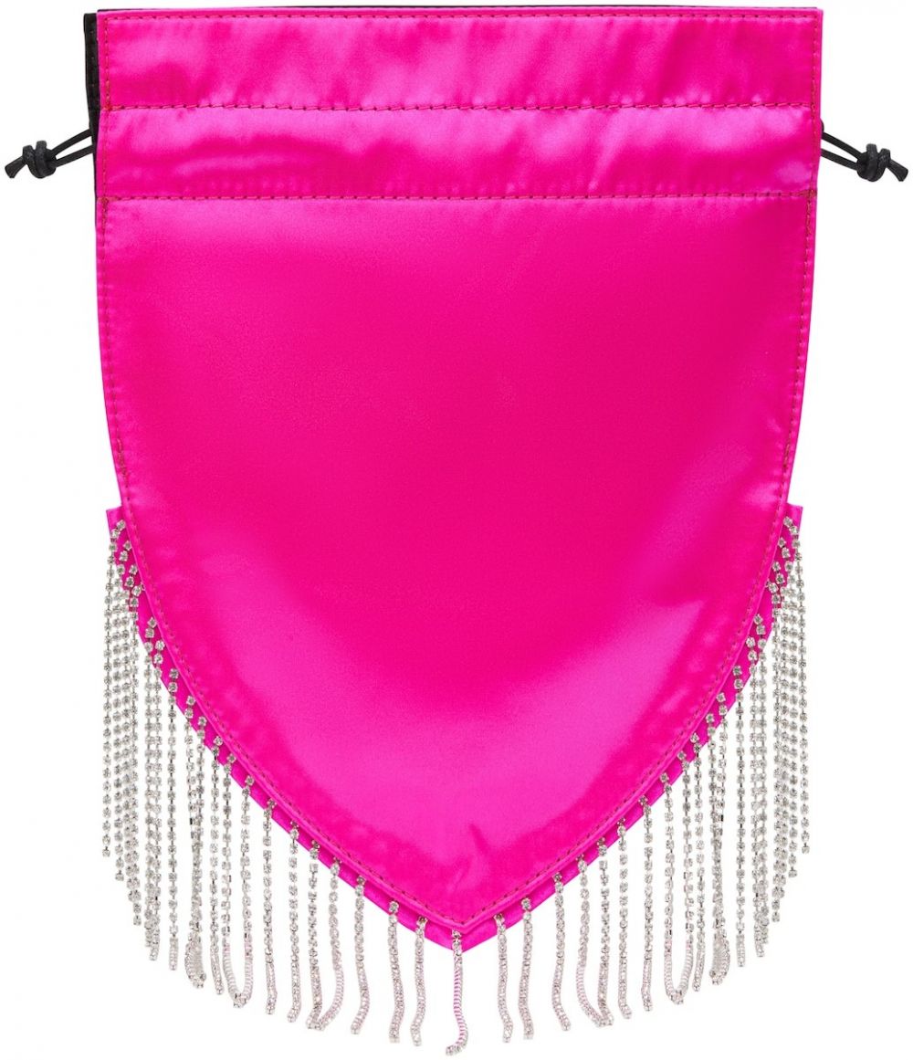 myMo at night Listová kabelka  neónovo ružová