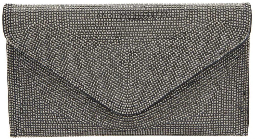 faina Listová kabelka  čierna