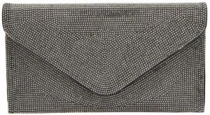 faina Listová kabelka  čierna