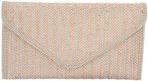 faina Listová kabelka  šampanské