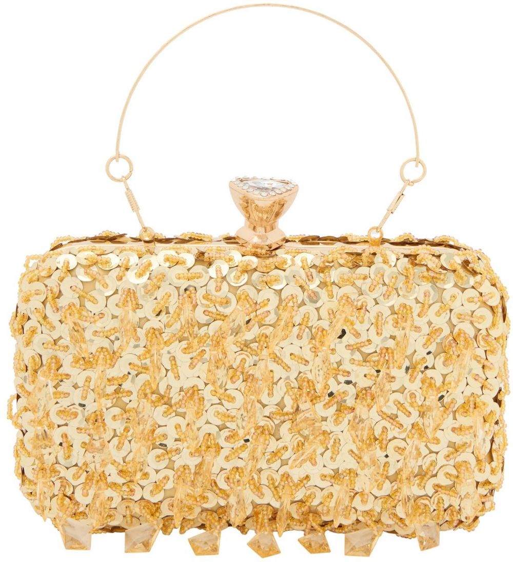 faina Listová kabelka  zlatá