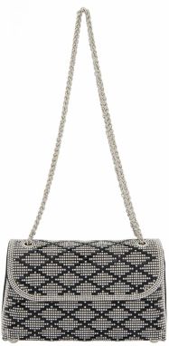 faina Listová kabelka  čierna