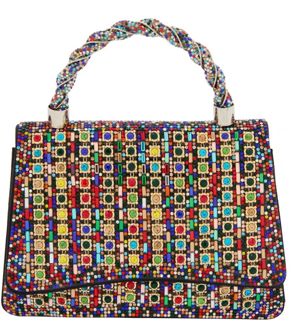 faina Listová kabelka 'Minaudière'  zmiešané farby