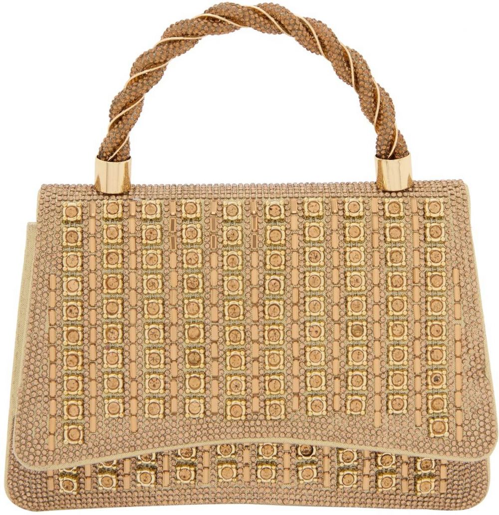 faina Listová kabelka  zlatá