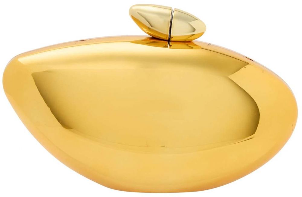 myMo at night Listová kabelka  zlatá