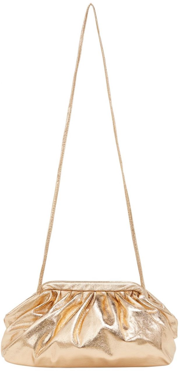 faina Listová kabelka  hrdzavo červená