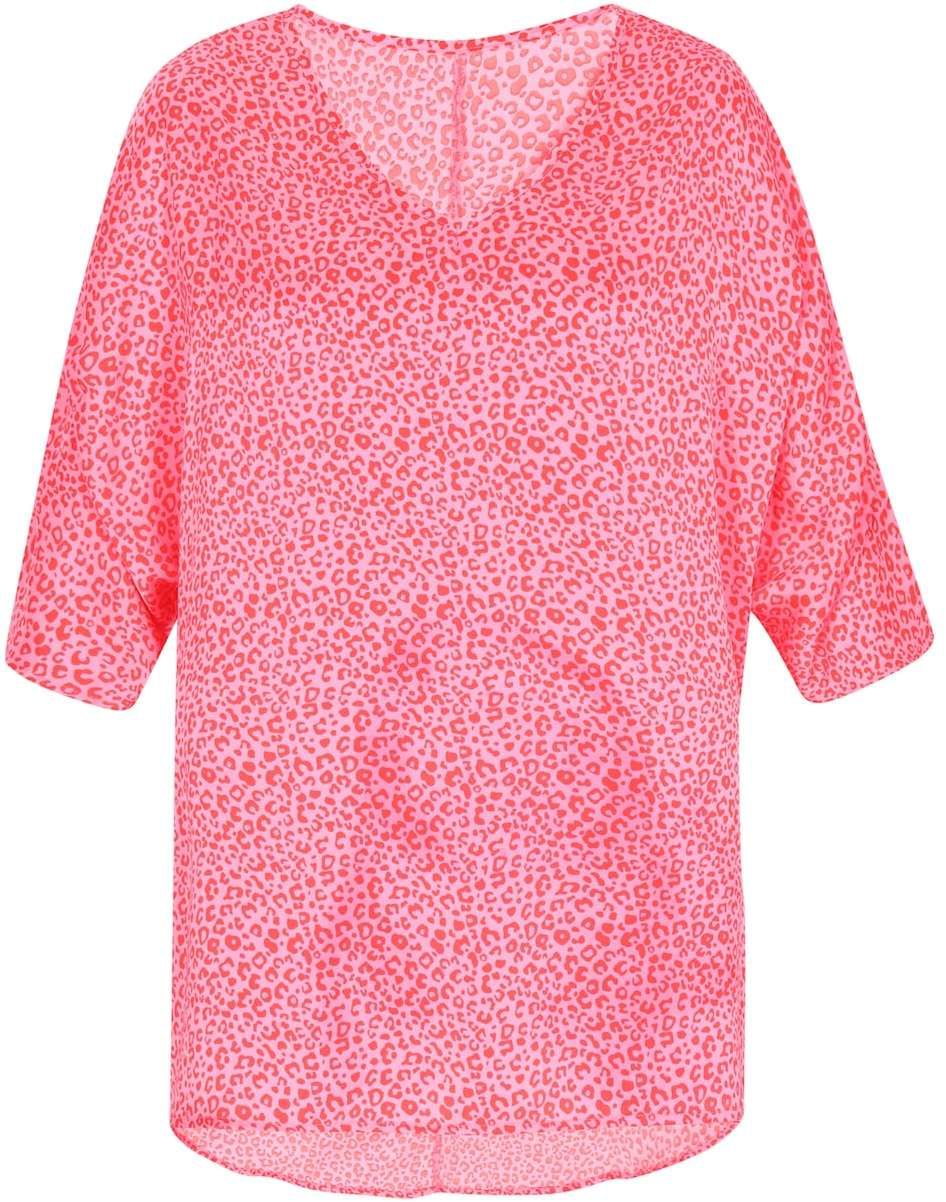 faina Tunika 'Fashion Look'  ružová / jasne červená