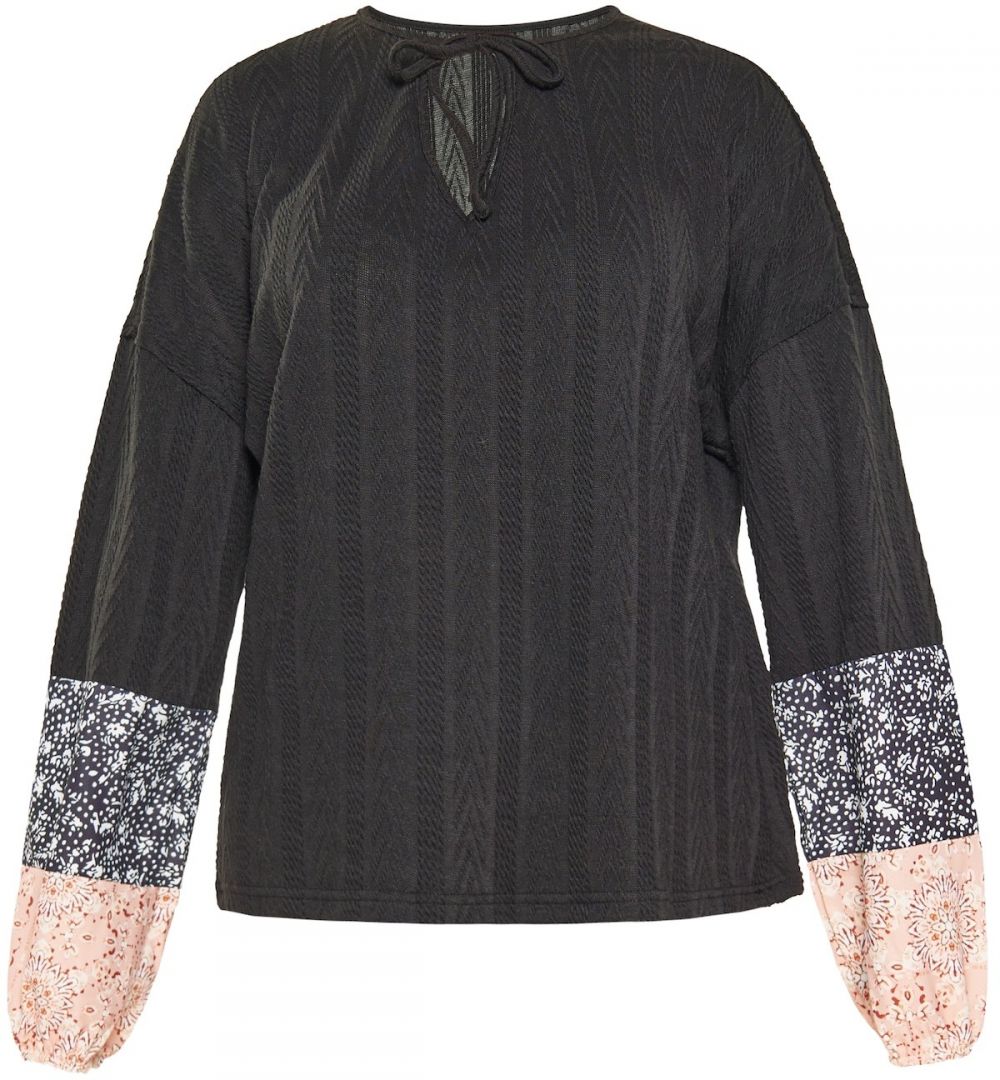 usha FESTIVAL Blúzka 'Festival'  námornícka modrá / pastelovo ružová / čierna / biela