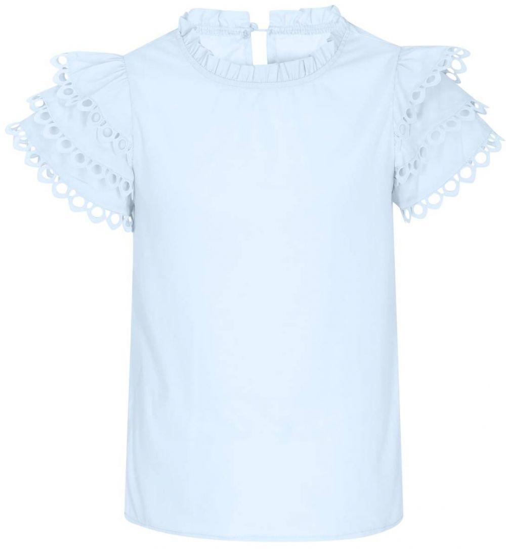 faina Blúzka  pastelovo modrá