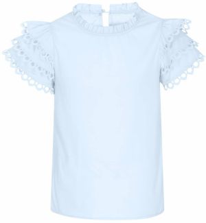 faina Blúzka  pastelovo modrá