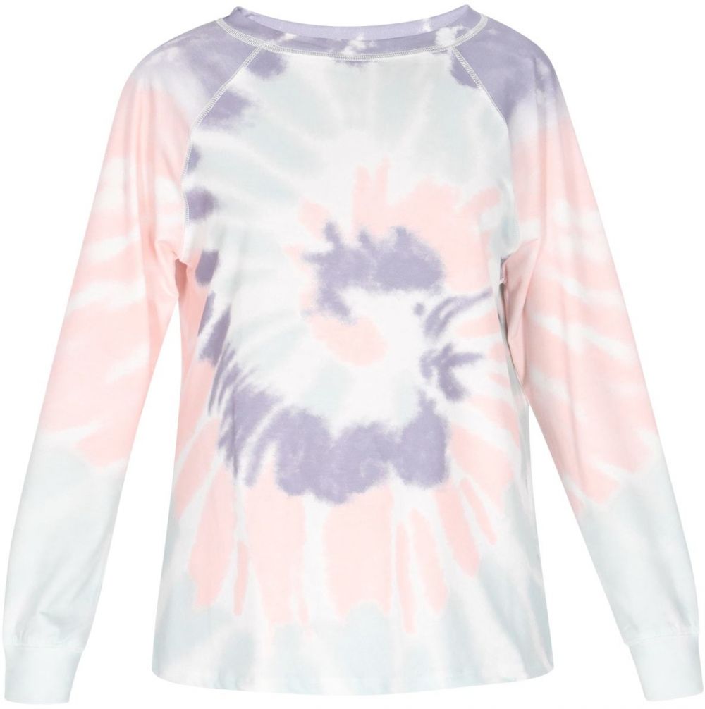 myMo ATHLSR Mikina 'Trendy'  pastelovo modrá / svetlofialová / ružová / šedobiela