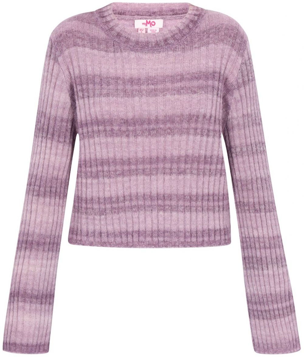 MYMO Sveter  fialová / svetlofialová