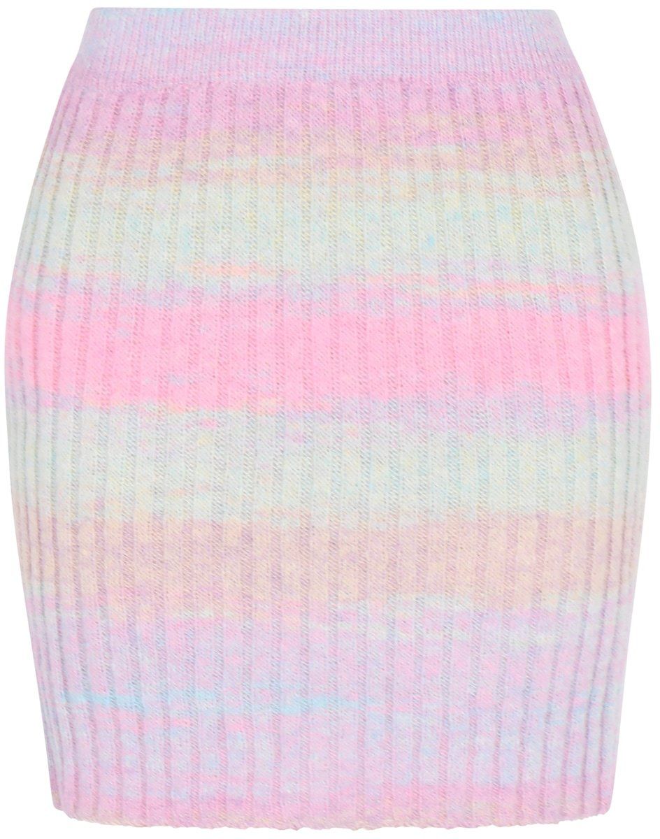 MYMO Sukňa  pastelovo modrá / pastelovo zelená / pastelovo fialová / ružová