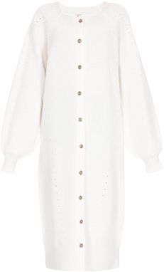 IZIA Kardigán  šedobiela