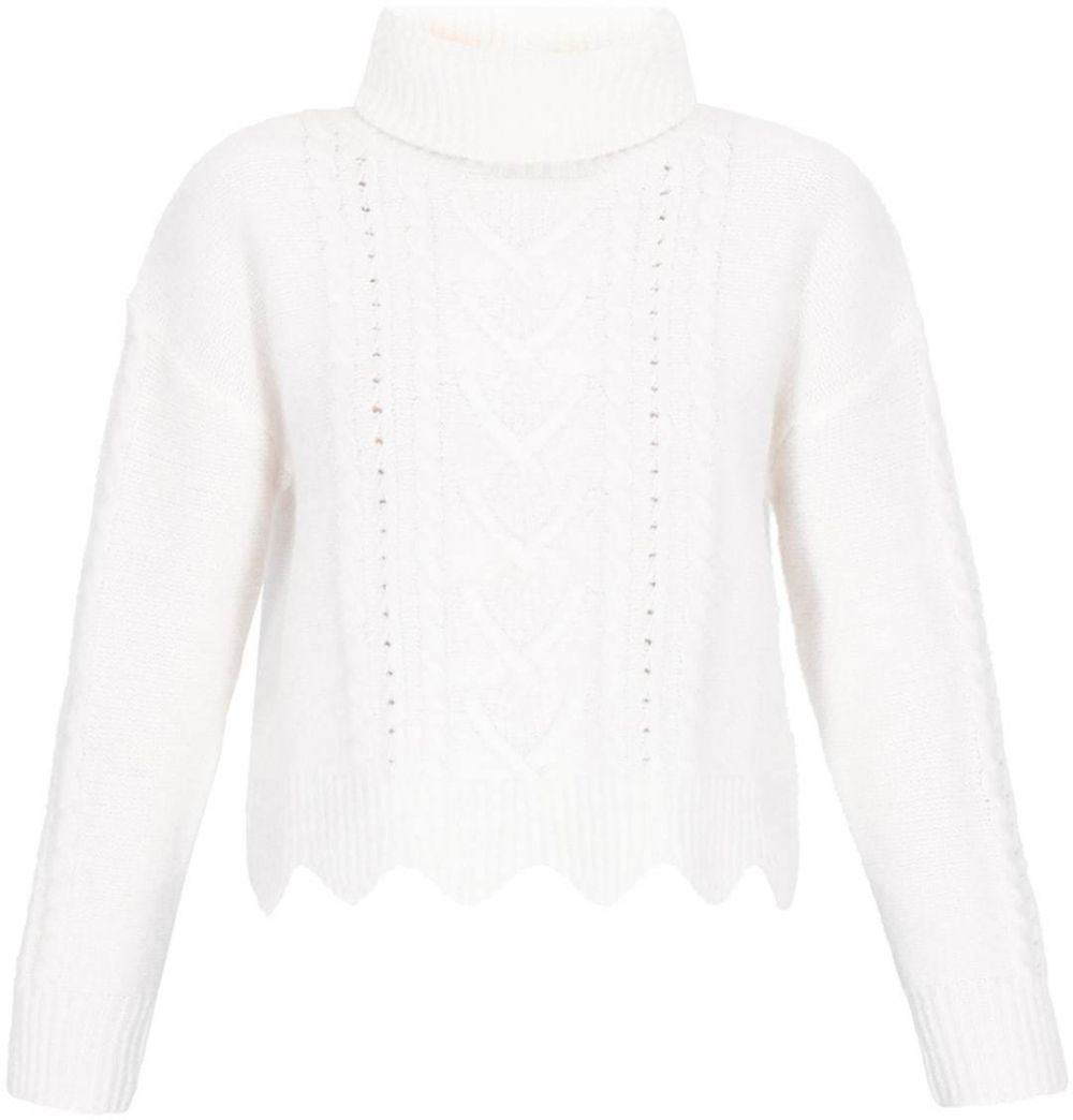 MYMO Sveter  šedobiela