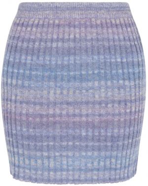 MYMO Sukňa  modrá / fialová