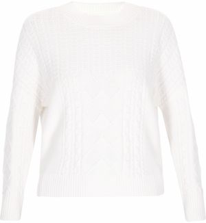 usha WHITE LABEL Sveter  šedobiela