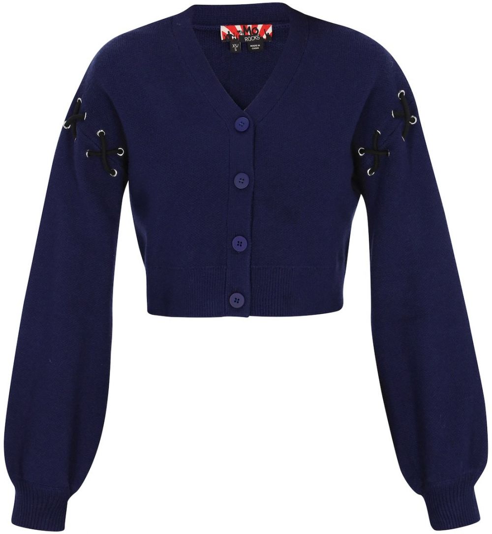 myMo ROCKS Kardigán  námornícka modrá