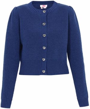 MYMO Kardigán  námornícka modrá