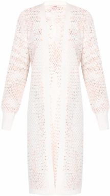 MYMO Kardigán  béžová / biela