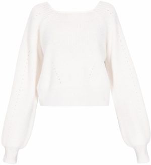 IZIA Sveter  šedobiela