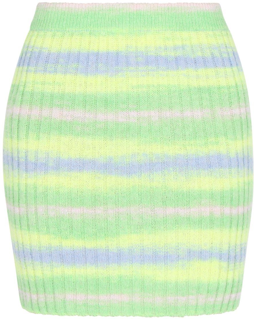 MYMO Sukňa  svetlomodrá / žltá / svetlozelená / biela