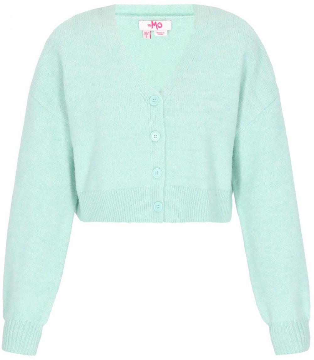 MYMO Kardigán 'Young Fashion'  mätová
