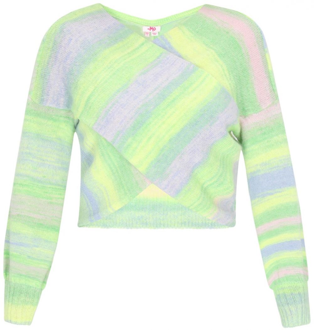 MYMO Sveter  modrá / zelená / jablková / fialová